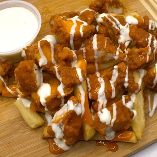 Buffalo chicken fries