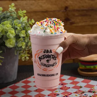 Strawberry milkshake