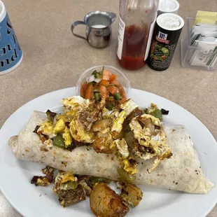Breakfast burrito