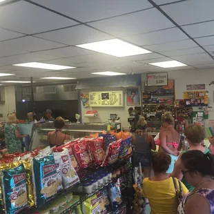 Very busy after the pony swim