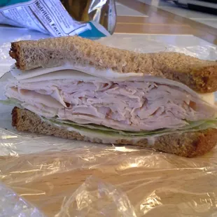 Create your own sandwich and they'll load it up.