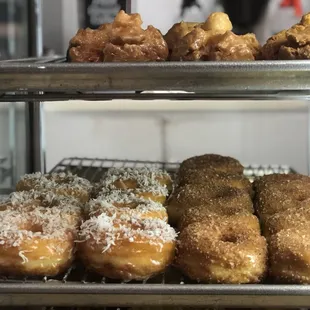 a variety of doughnuts