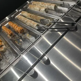 the food being prepared