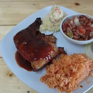 BBQ Chicken Plate