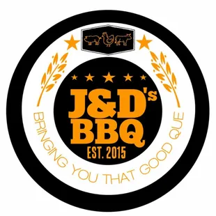 J&amp;D's BBQ Logo