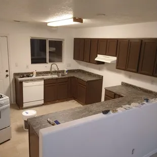 Kitchen remodel.