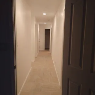 Flooring and painting I did.