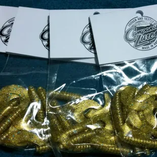 The Cleopatra by Campania Lures. One of the most sought after grubs.