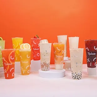 All Fruit Teas and Milk Teas
