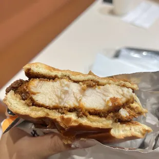 Spicy chicken sandwich