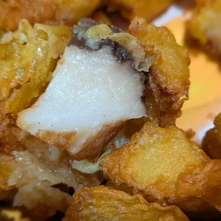 Fried King Oyster Mushroom