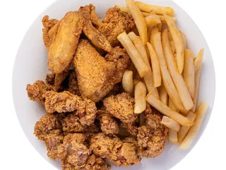 Mr Flounder Fish Chicken Shrimp