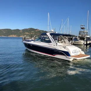 The boat is ready to go!
 Thanks J &amp; H