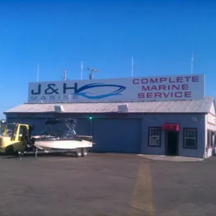 Service building