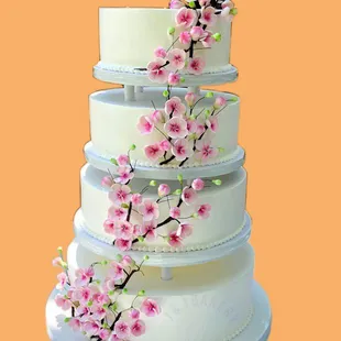 Cherry Blossom Cake. Please order in store 10 days in advance.