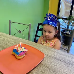 Happy birthday donut!