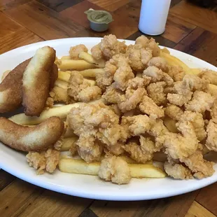 fish and chips, food