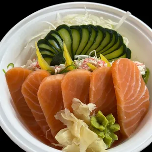 sushi and sashimi, food, sashimi, sushi