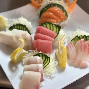 sushi, sashimi, food, sushi and sashimi