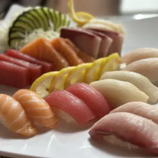 sushi and sashimi, sashimi, food, sushi