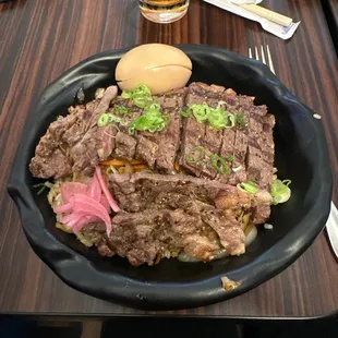 Grilled Beef Rice Bowl