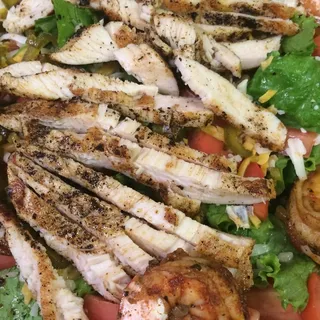 Mix Chicken and Shrimp Salad