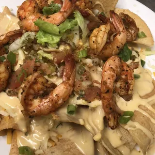 SHRIMP NACHOS