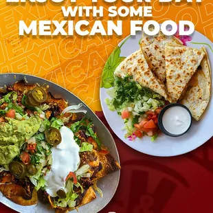enjoy your day with some mexican food