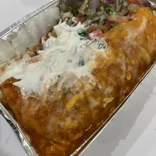 Chorizo burrito