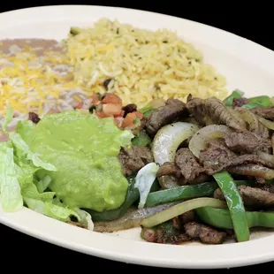 Carne Asada Fajitas 
 Choice of flour or corn tortillas