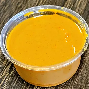 Habanero salsa cup