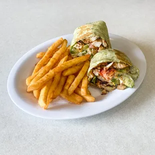 a plate of food