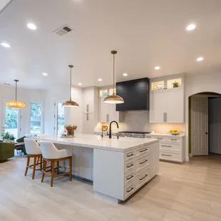 Kitchen and dining room remodel.