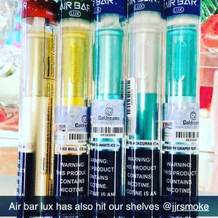 New disposable nicotine products