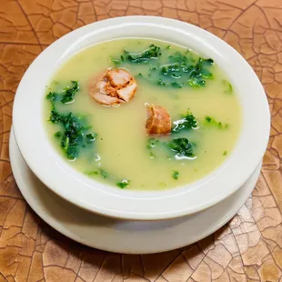 Caldo verde (Kale soup)