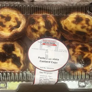 Pastel de Nata 6 pack.