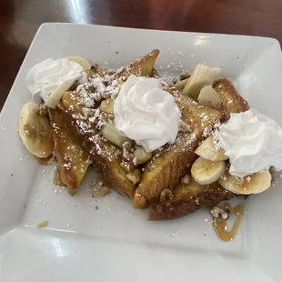 Banana walnut  French Toast