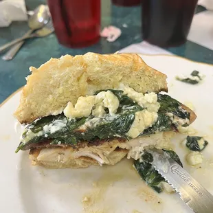 Mediterranean Chicken sandwich