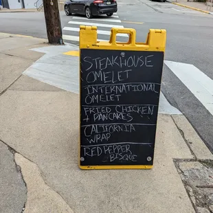 outside