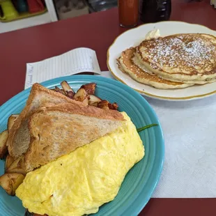 Greek omelet
