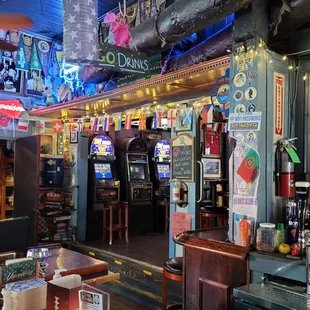 the interior of the restaurant