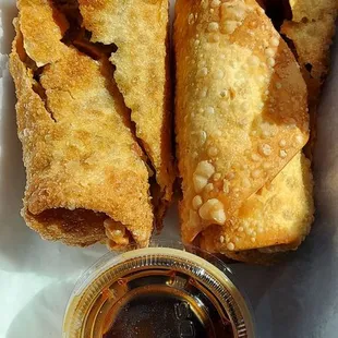 Steak eggrolls