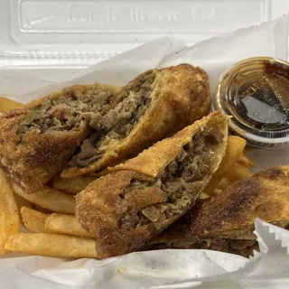 Philly Chicken Eggroll