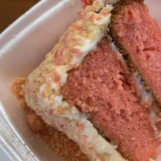 Strawberry Crunch Cake