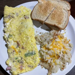 4 meat omelet