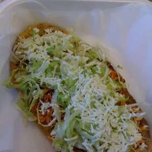 Huaraches made fresh! Yum!