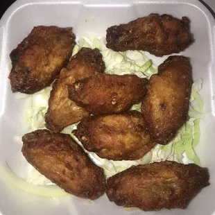 Fried chicken wings