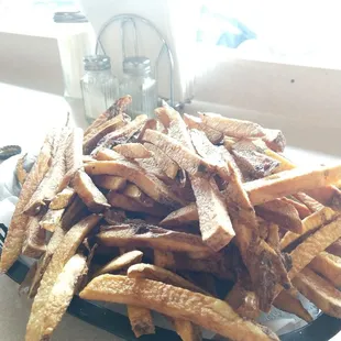 Fresh cut fries. Perfectly prepared.