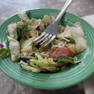Side green salad