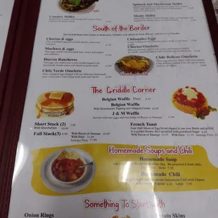 menu 2024